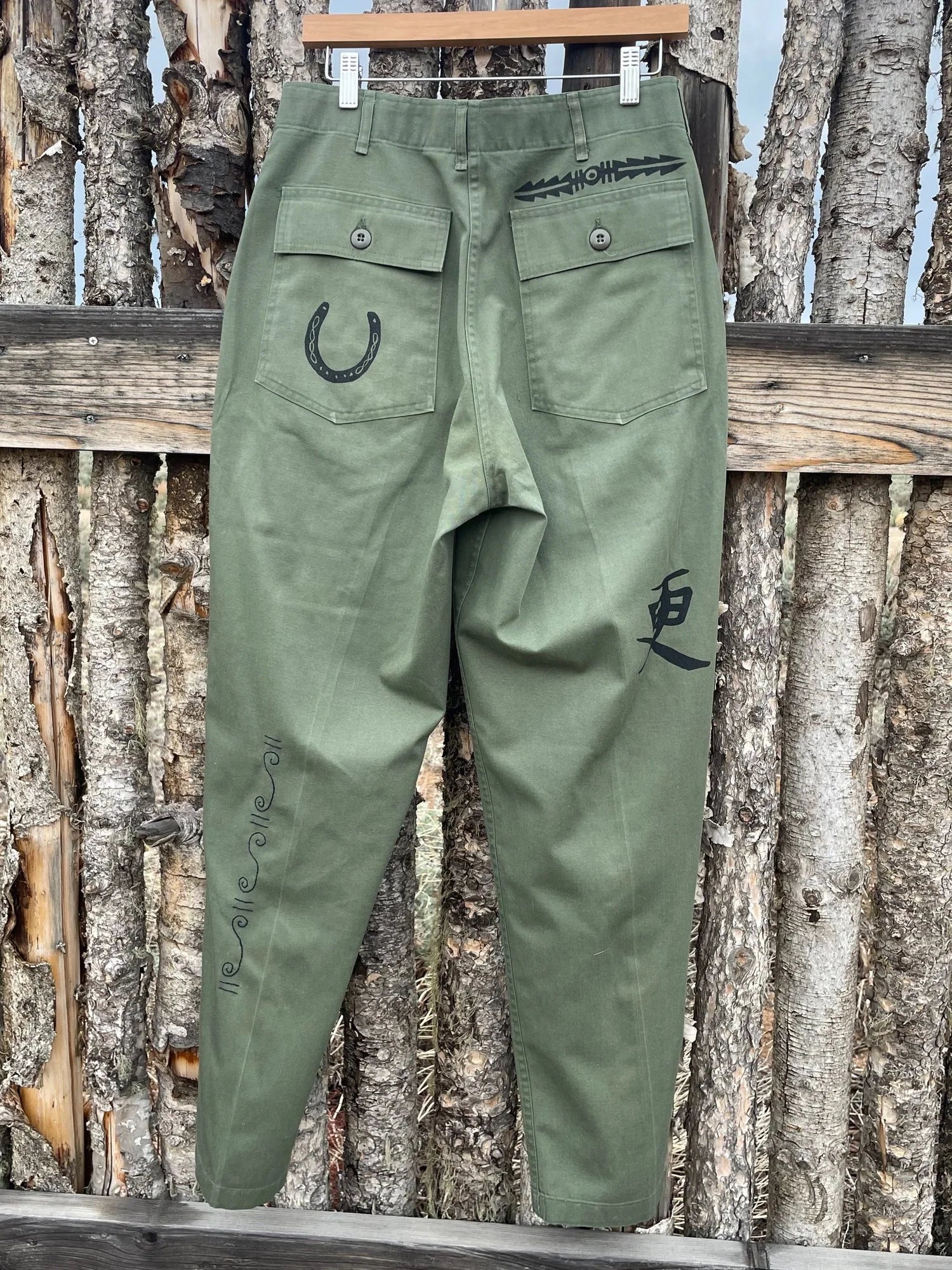 Upcycled Army Trousers | Knomad Tiger