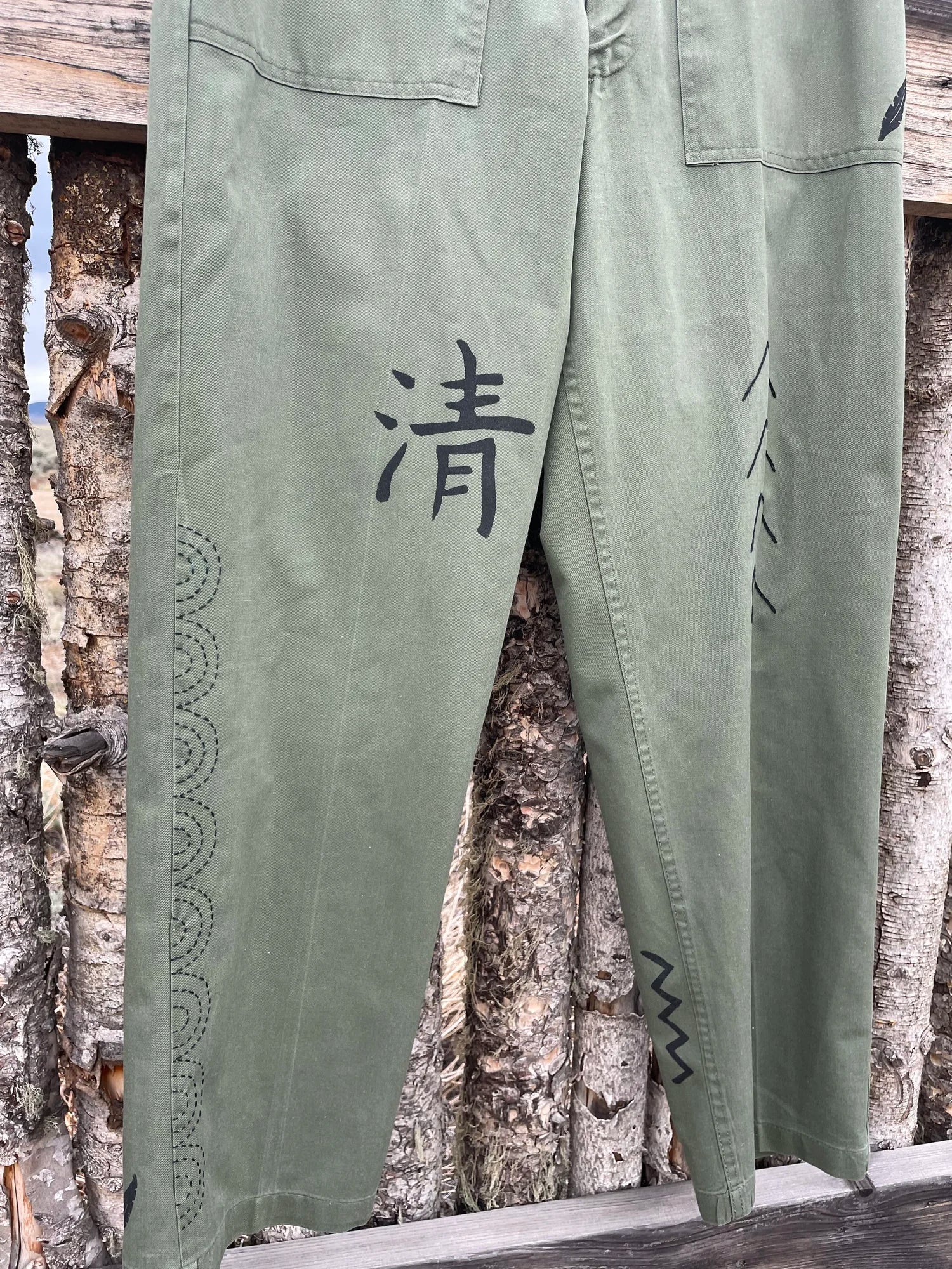 Upcycled Army Trousers | Knomad Tiger