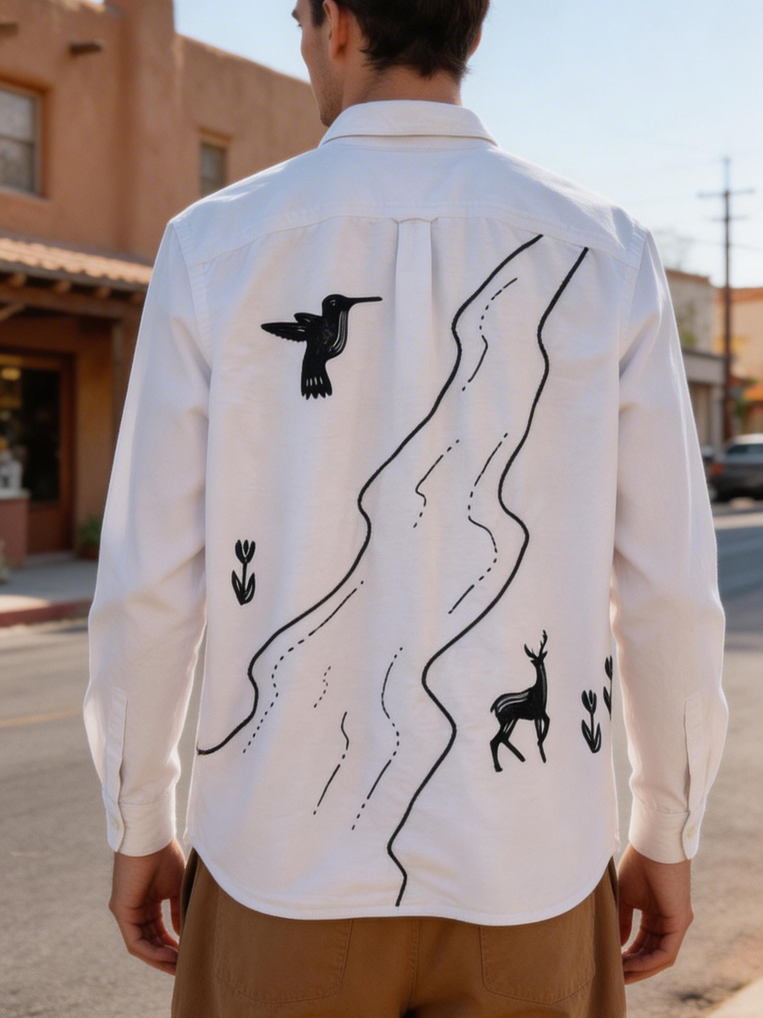 Upcycled Garden Shirt | Knomad Tiger