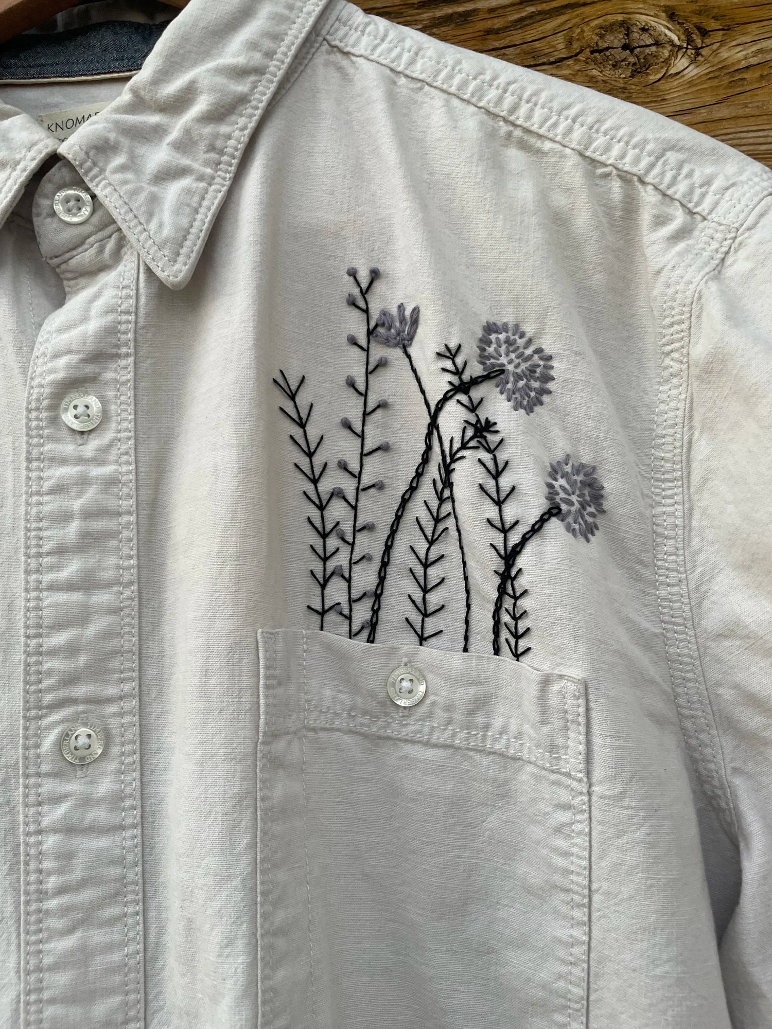 Upcycled Garden Shirt | Knomad Tiger