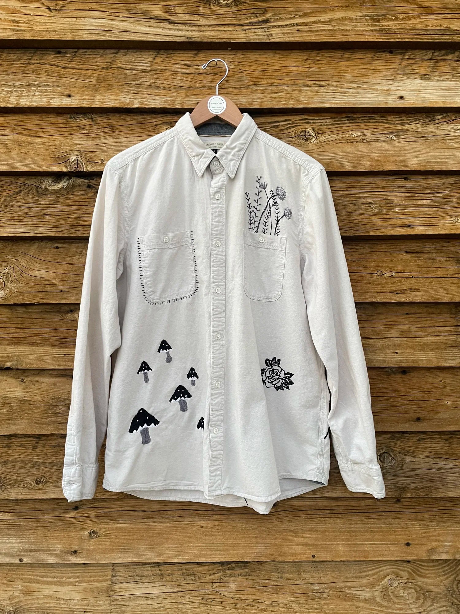 Upcycled Garden Shirt | Knomad Tiger