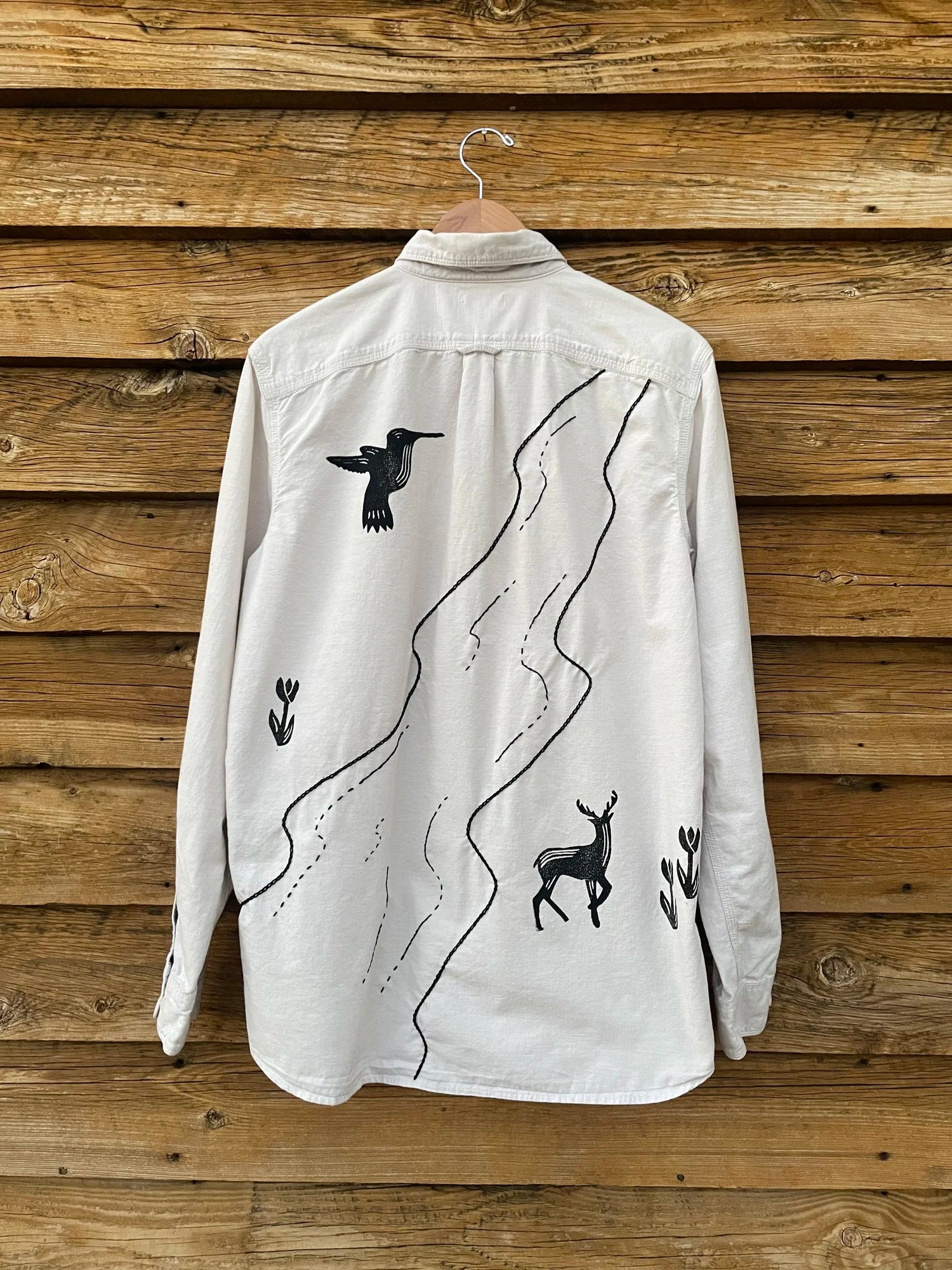 Upcycled Garden Shirt | Knomad Tiger