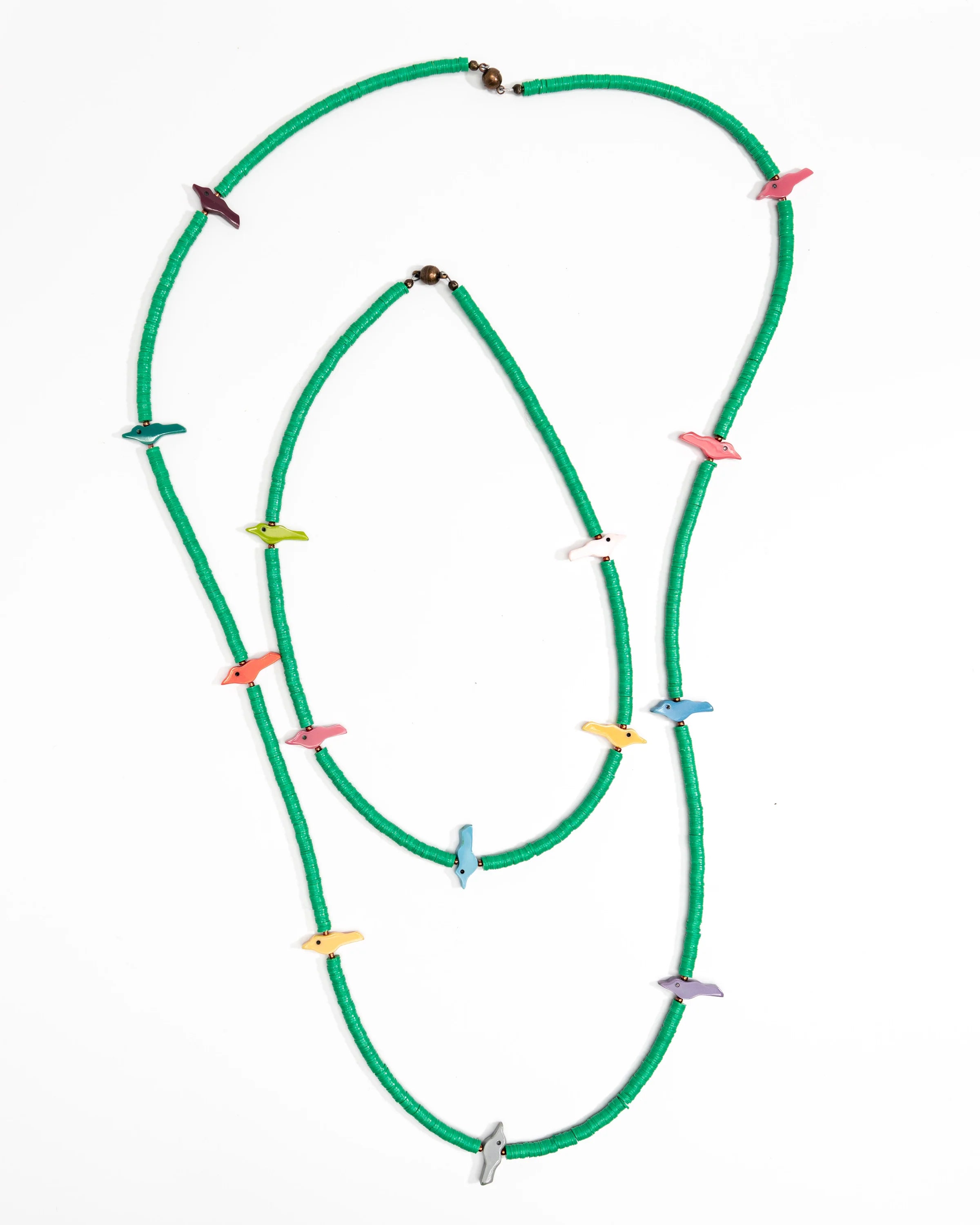 Vintage Fetish Bird Necklaces