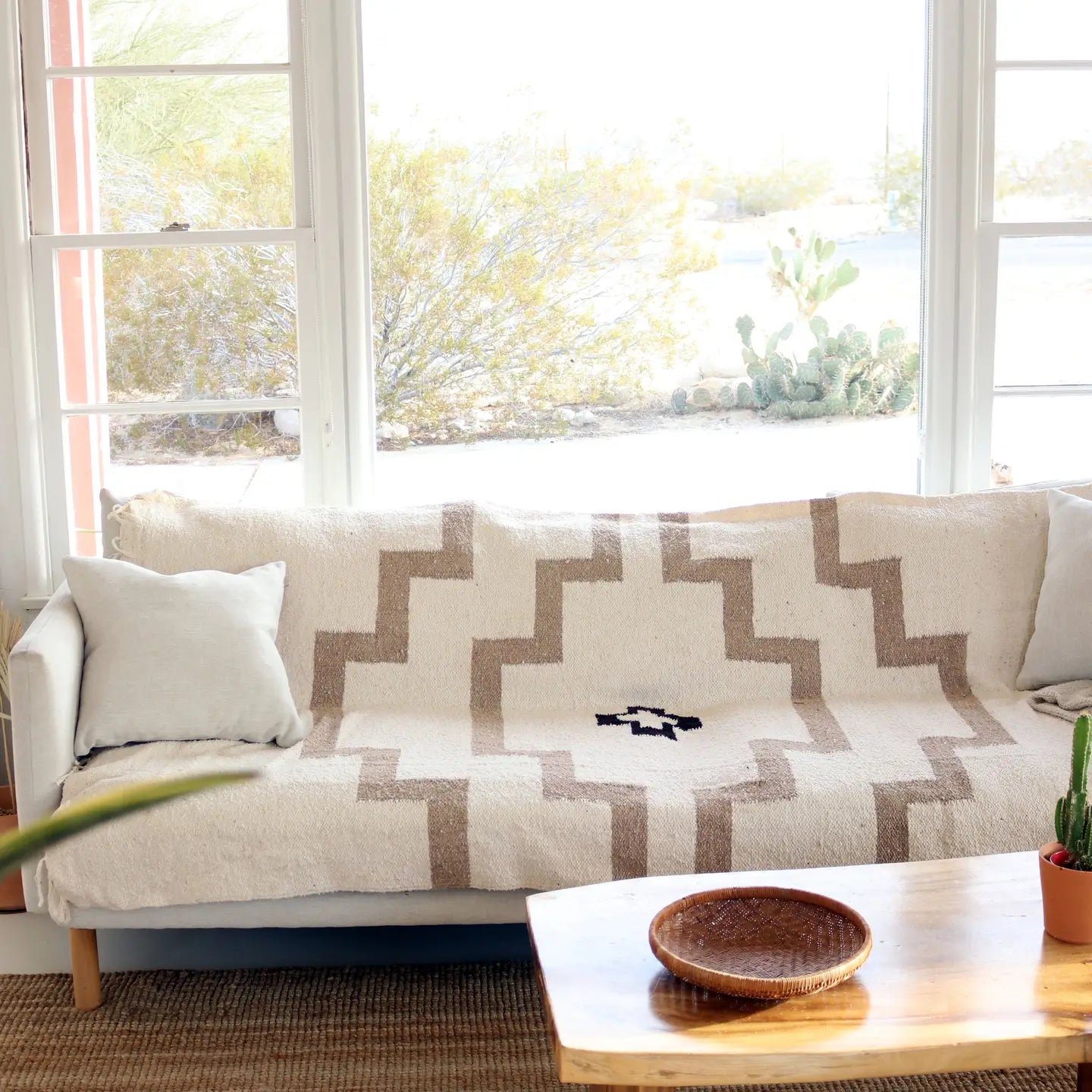White Sands | Handwoven Blanket