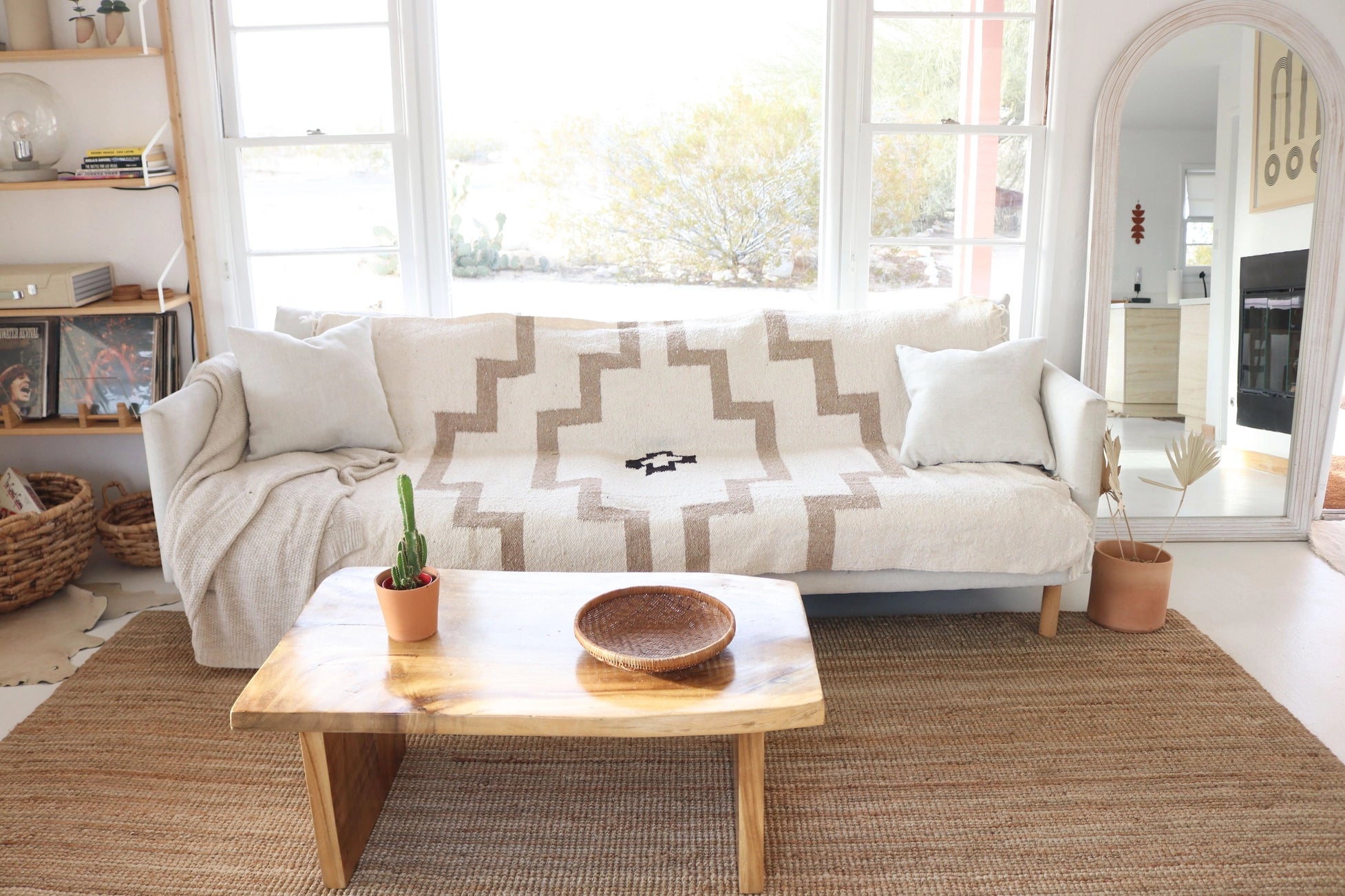 White Sands | Handwoven Blanket