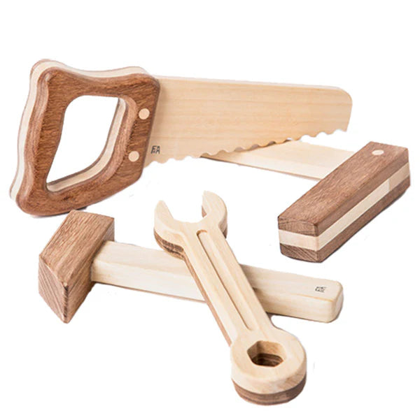 Wooden Toy Tool Set