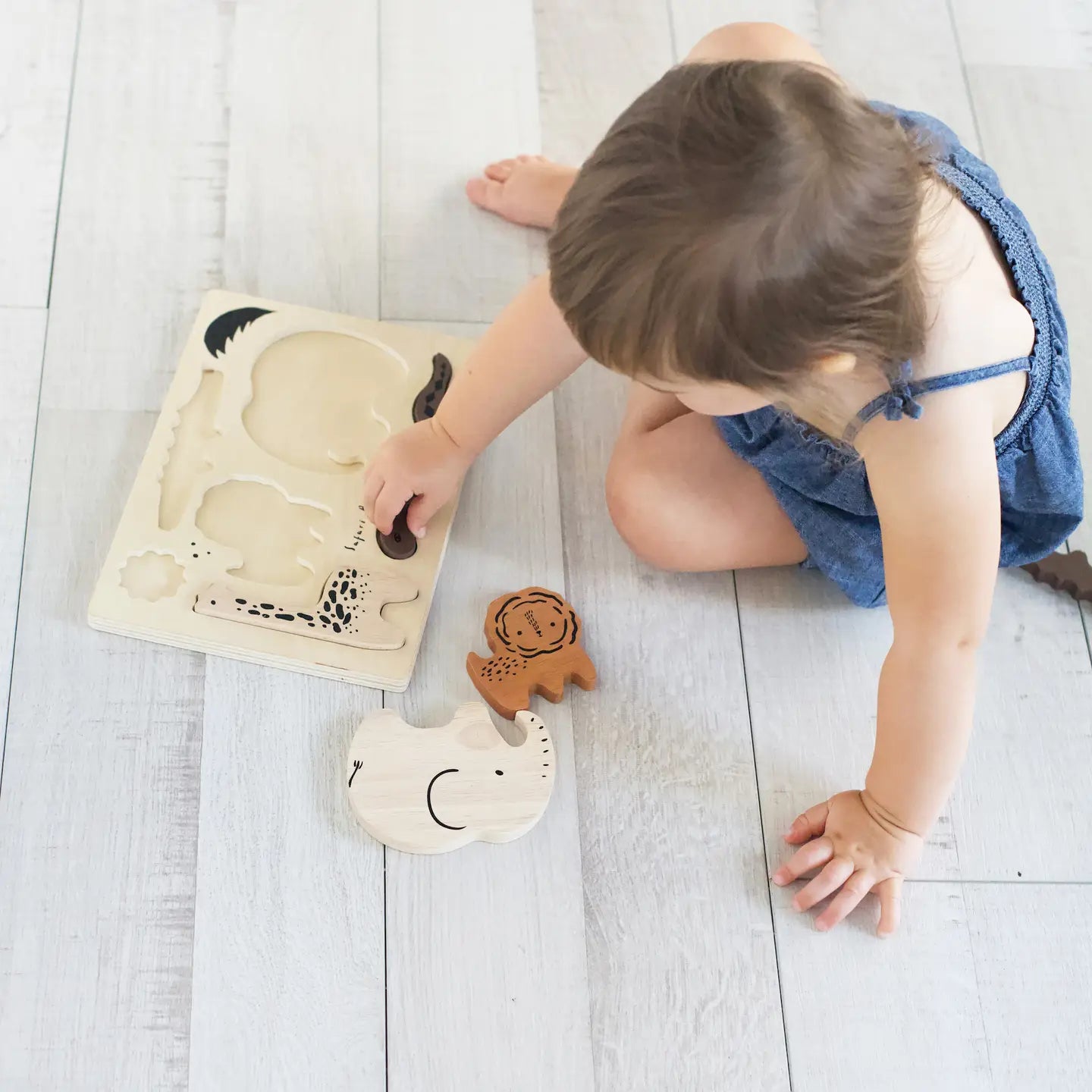 Wooden Tray Puzzle | Safari Animals