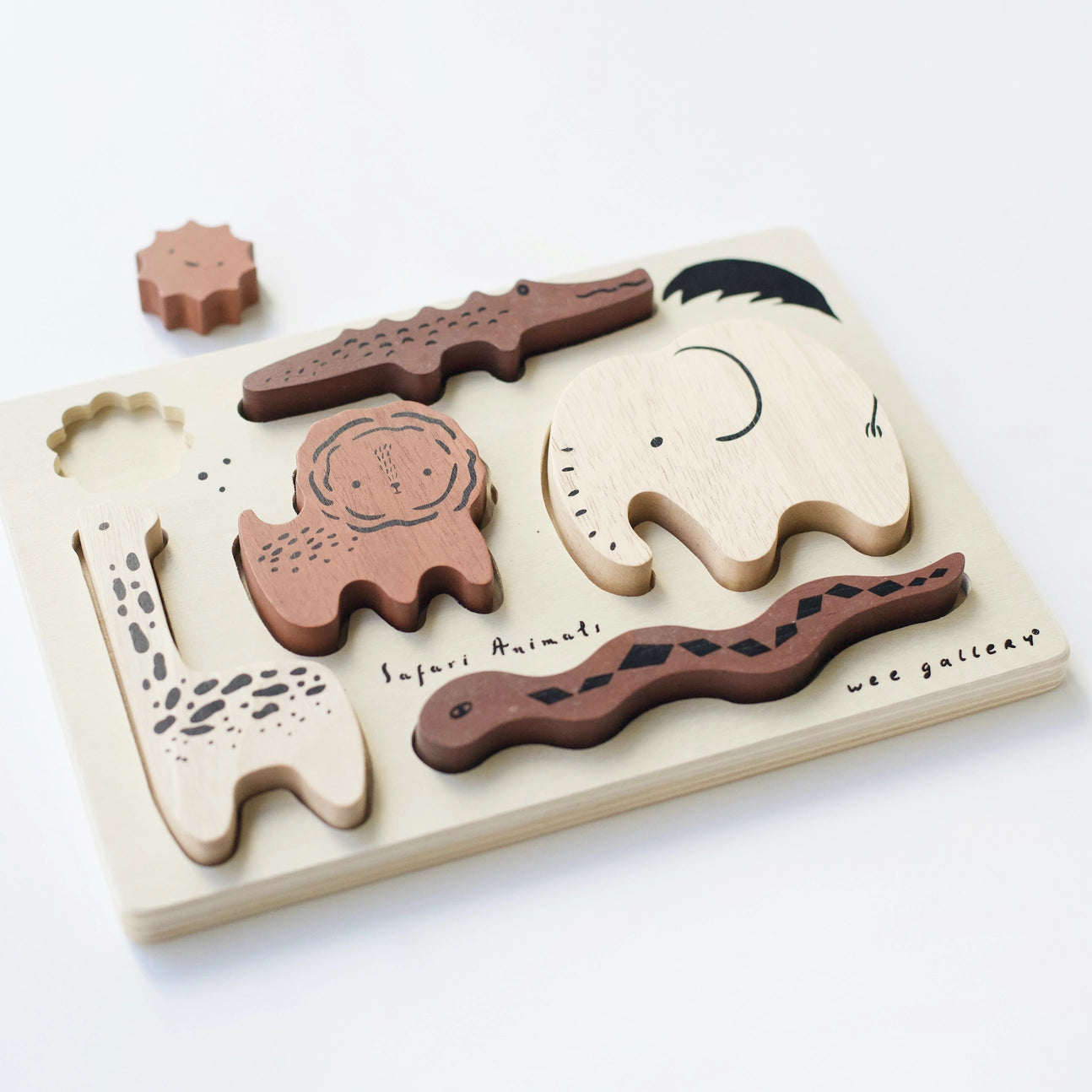 Wooden Tray Puzzle | Safari Animals