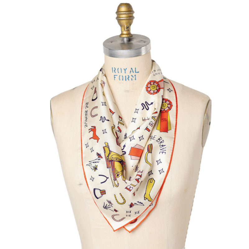 “Word Jumble” | Silk Scarf