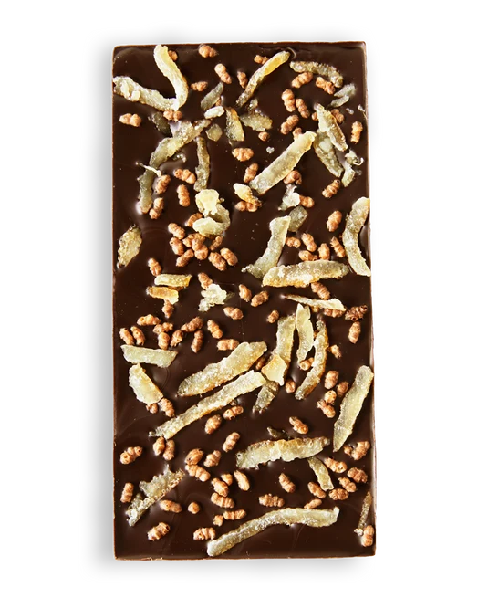 Yuzu with Roasted Brown Rice | Wildwood Chocolate
