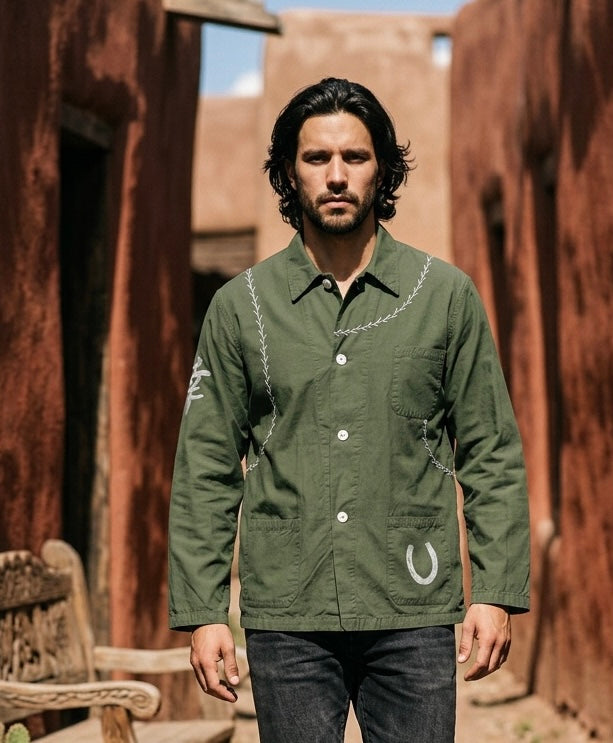 Green Chore Jacket | Knomad Tiger