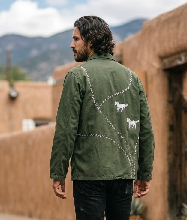Green Chore Jacket | Knomad Tiger