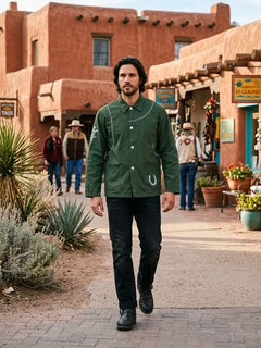 Green Chore Jacket | Knomad Tiger