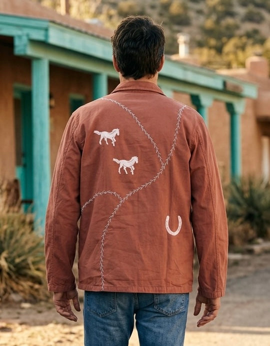 Terracotta Chore Jacket | Knomad Tiger