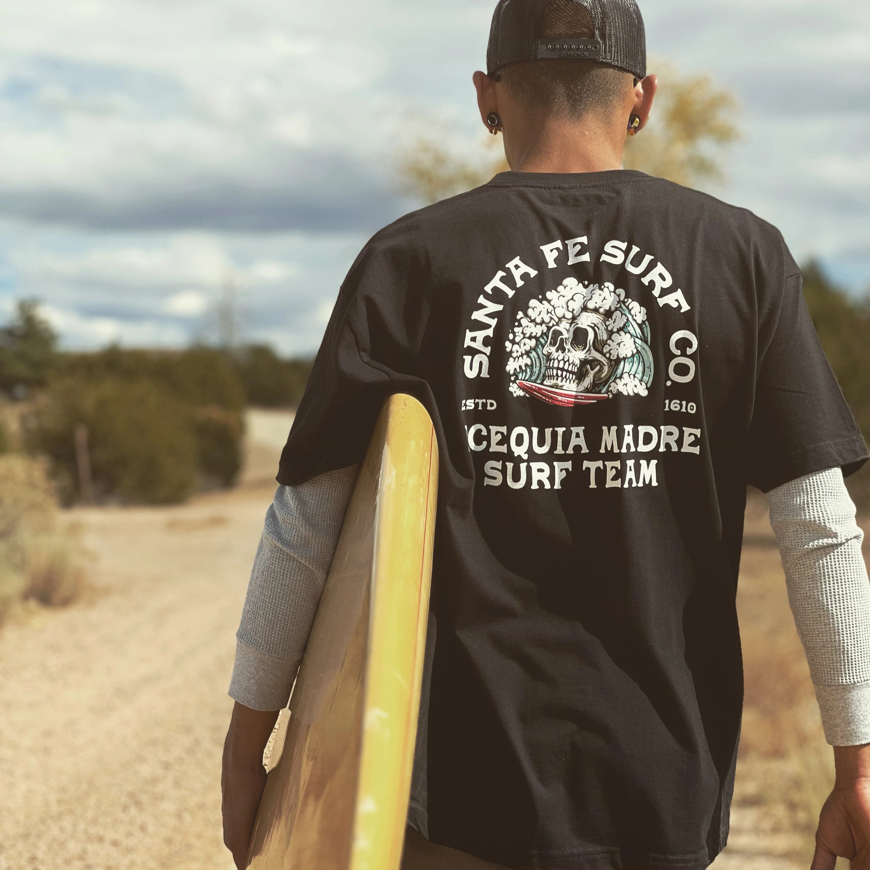 Acequia Madre Surf Team T-Shirt | Santa Fe Surf Co.
