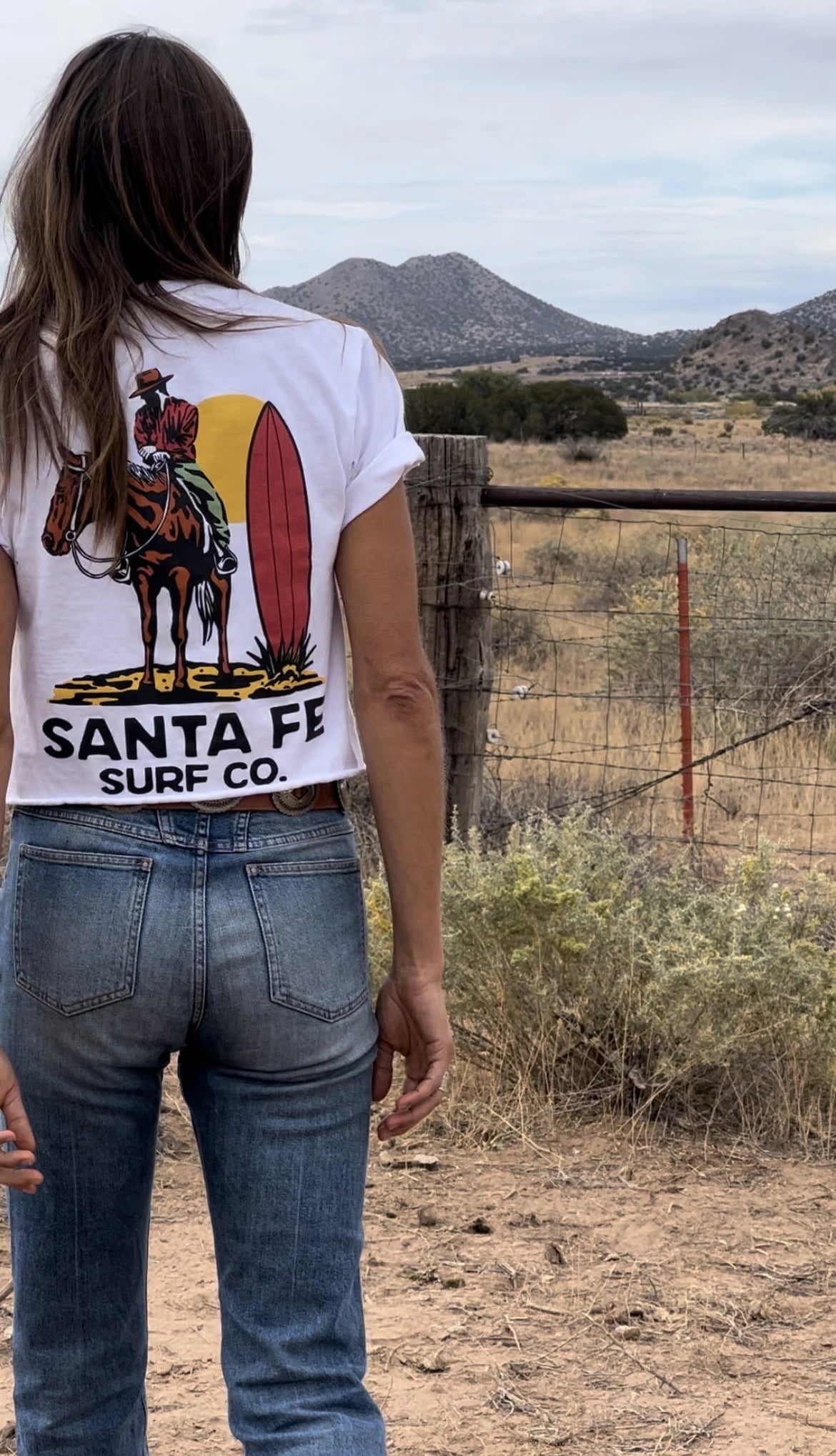 Cowboy Surfer T-Shirt | Santa Fe Surf Co.