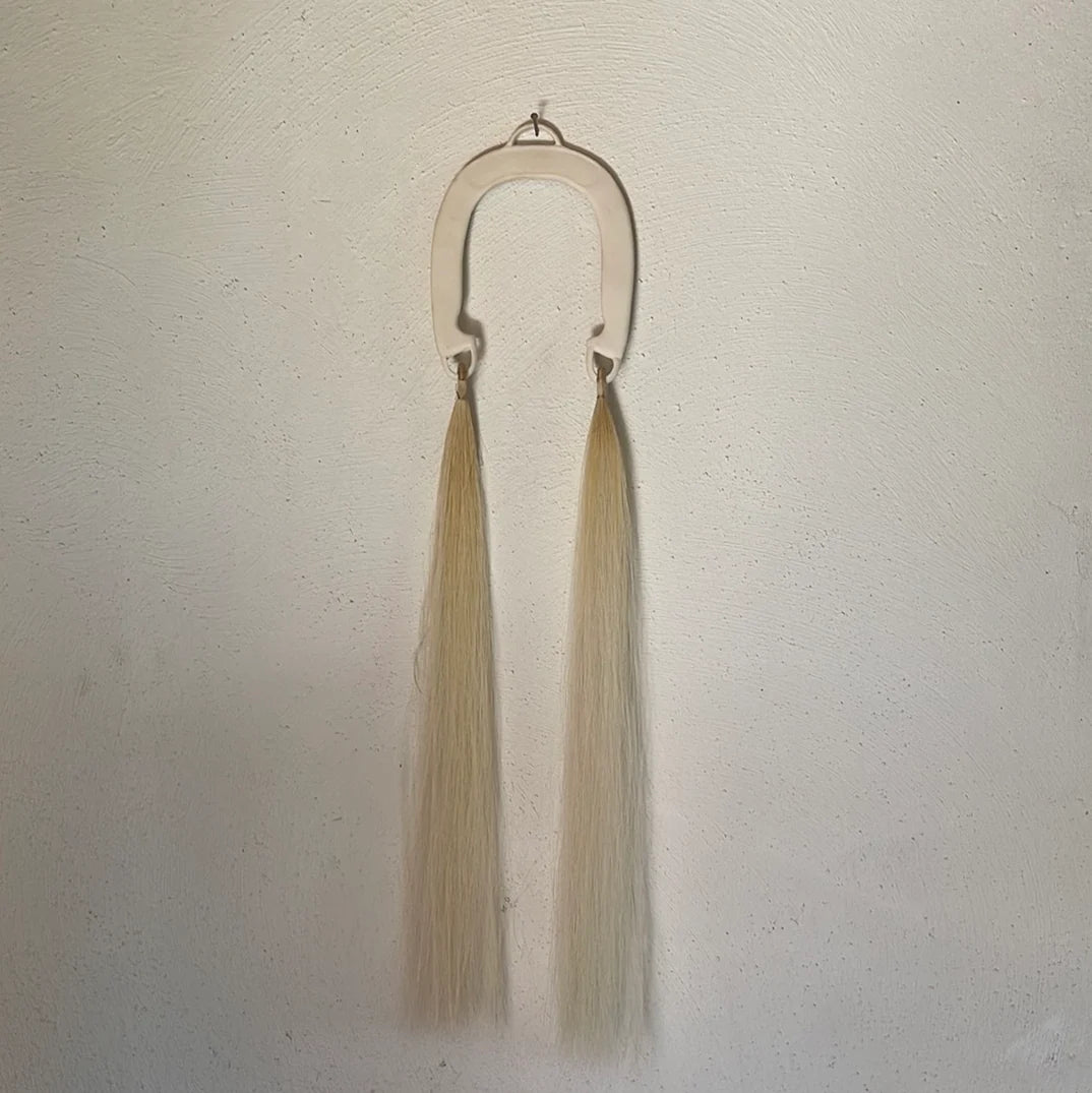 Porcelain Horseshoe Wall Hanging