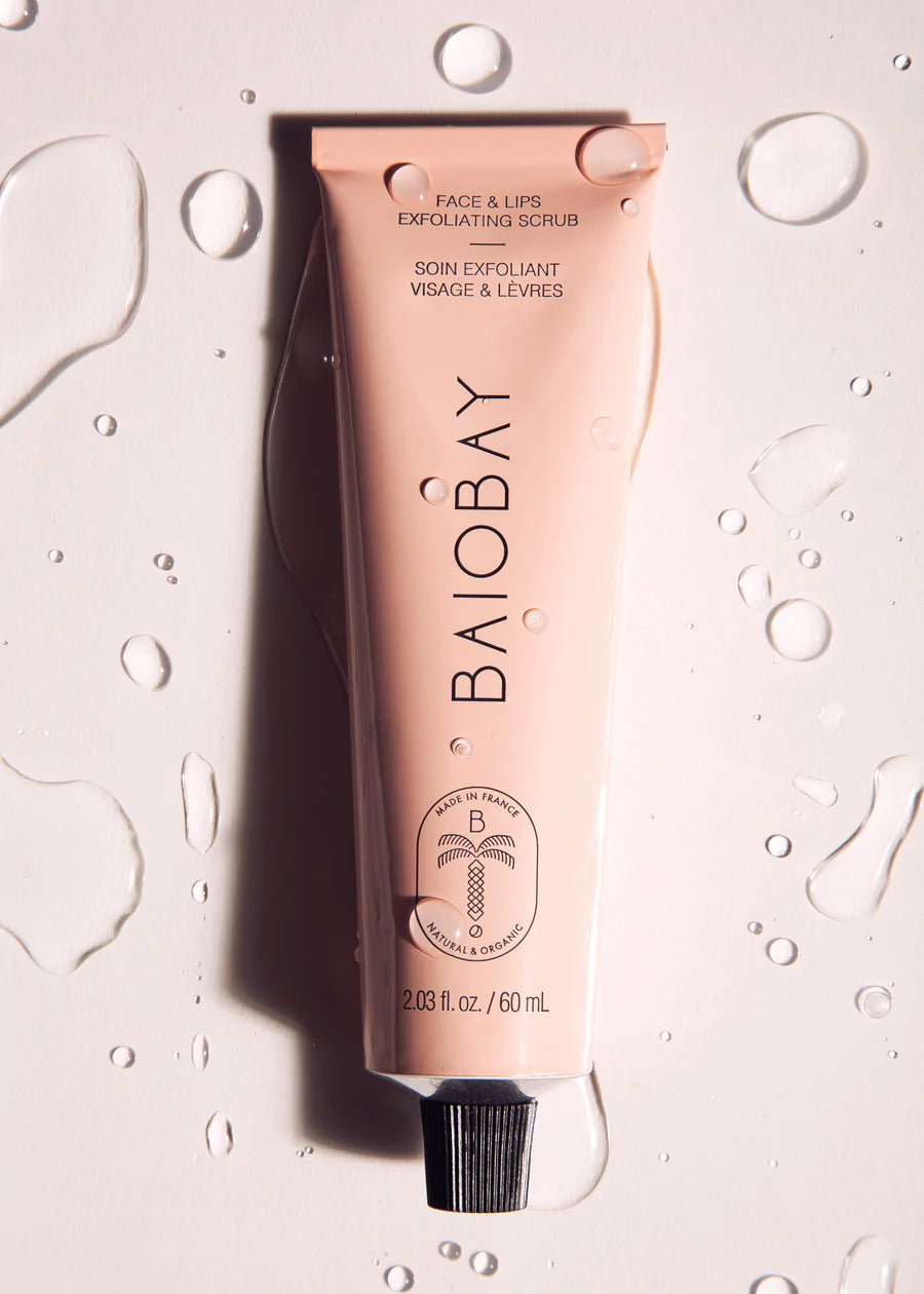 Baiobay Face & Lips Exfoliating Scrub, High Noon General Store