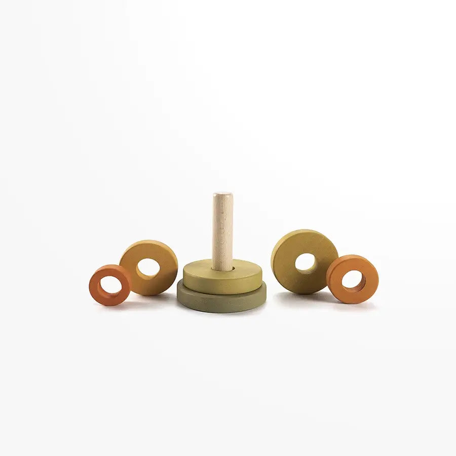 Wooden Mini Ring Stacker