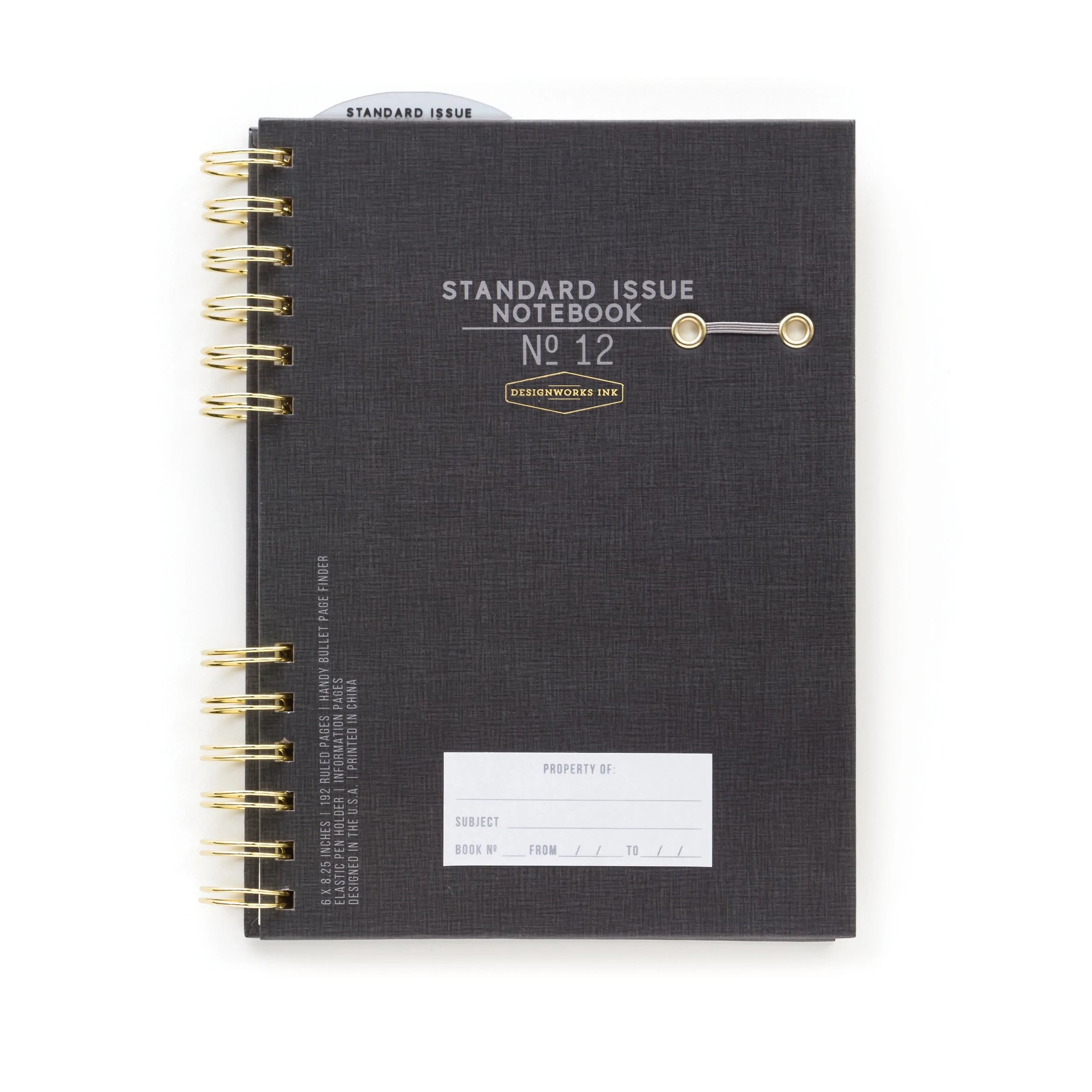 Standard Issue Notebook No.12