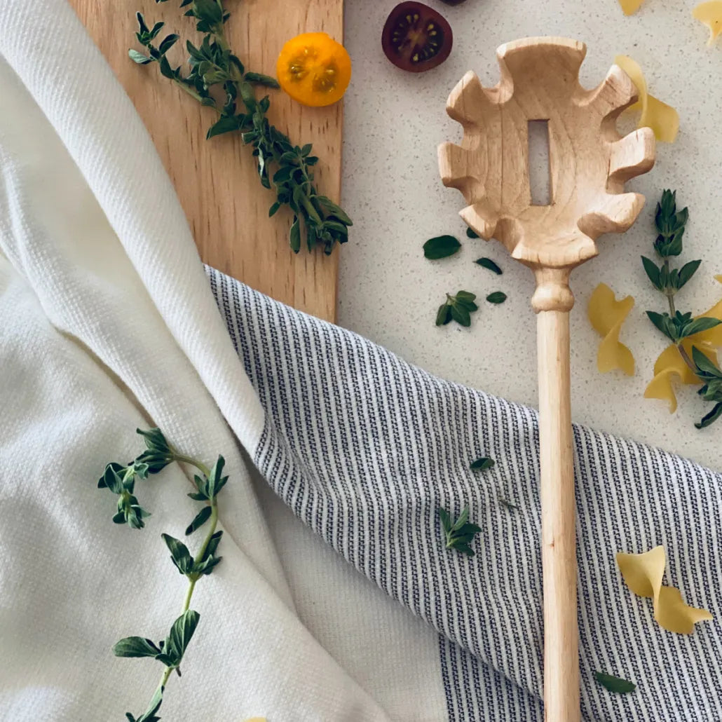 Hand Carved Pasta Spoon