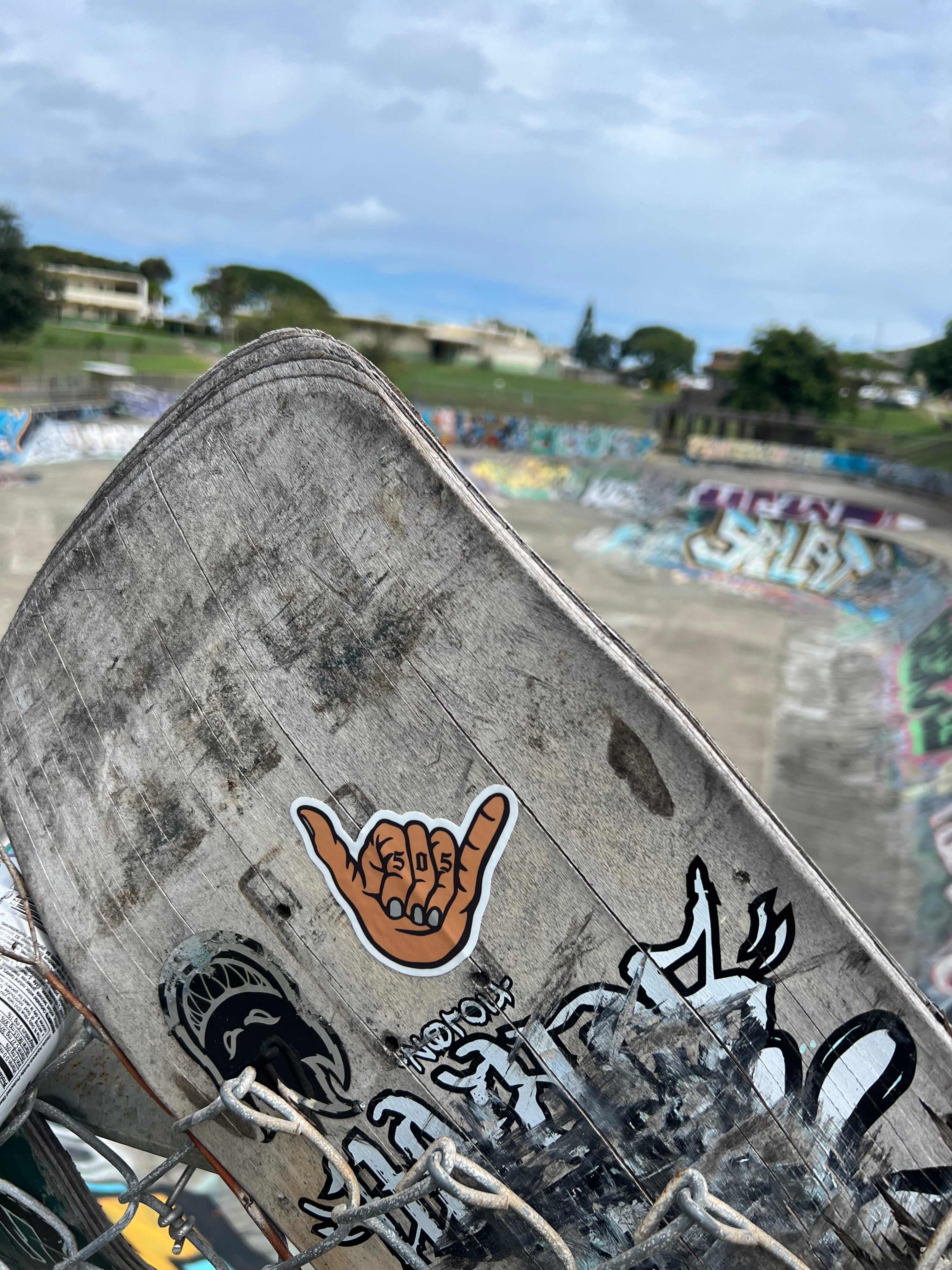 Santa Fe Surf Co. | 505 Shaka Sticker