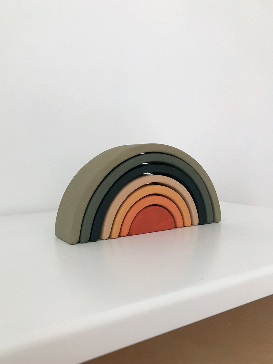 Wooden Mini Rainbow Toy