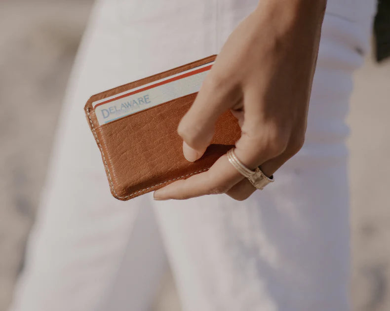 Small Leather Pocket Wallet
