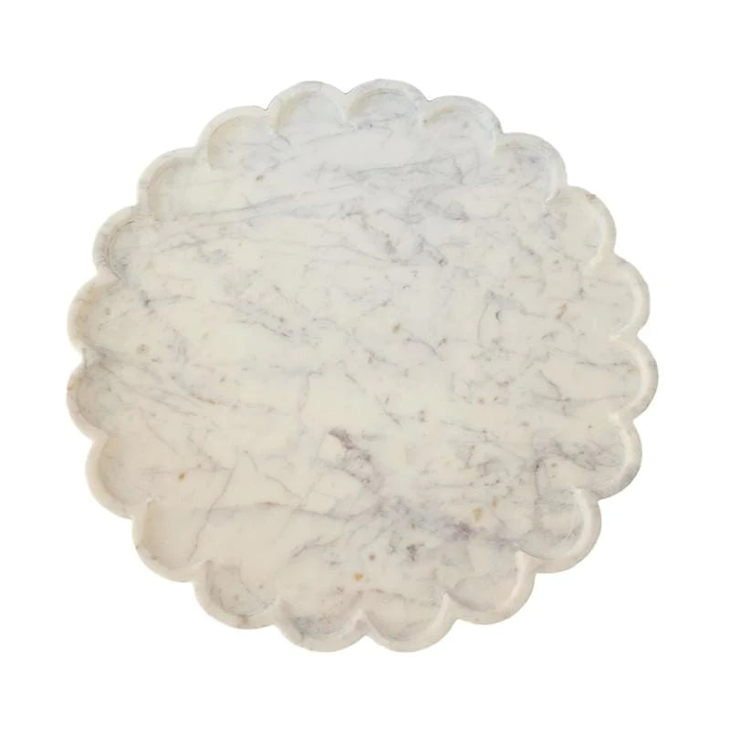 Marble Petal Trays