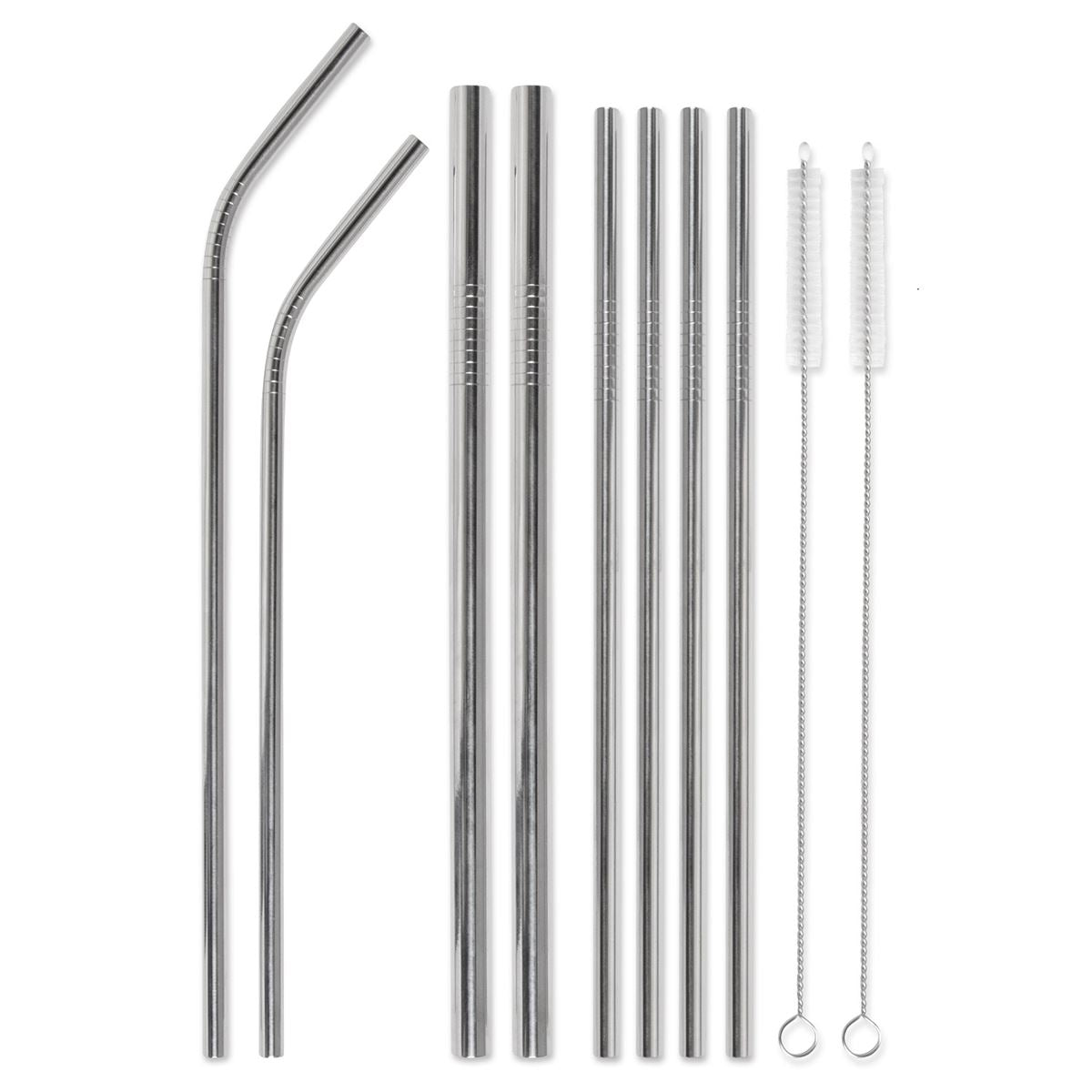 Stainless Steel Straw Set, High Noon General Store